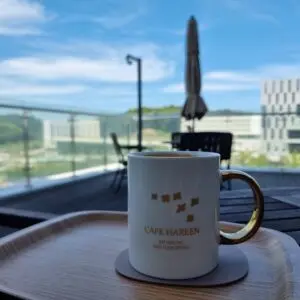 セジョンビューカフェの美味しいカフェハリン