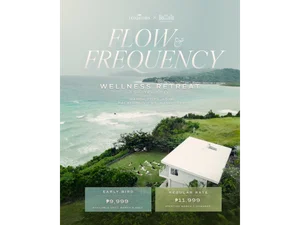 Reset Your Body and Mind at the Beach in Cebu — 'Flow & Frequency' Wellness Retreat 2026