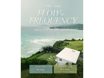 Đặt lại cơ thể và tâm trí tại bãi biển Cebu — Retreat Wellness 'Flow & Frequency' 2026