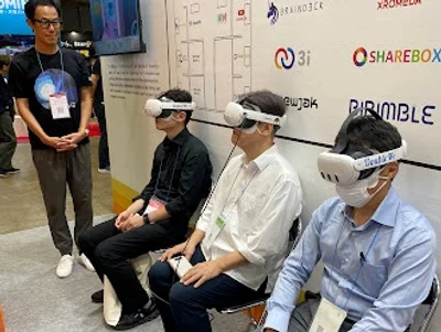 DoubleMe Unveils Meditation Content 'Dimension' at Tokyo XR Fair... Attention from the Japanese Industry