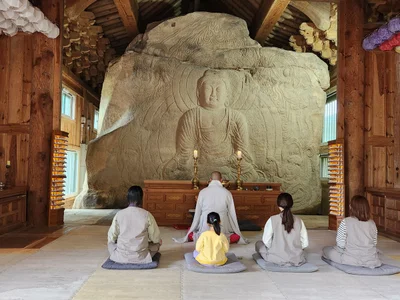 50% Discount on Namdo Temple Stay? Jeonnam Happiness Double Meditation Tourism