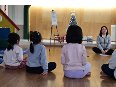 История медитации для детей в Good Being Inner School - 
