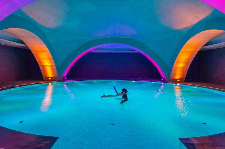 Programma di idroterapia Haeam in Aqua Meditation Pool (foto fornita dall'Ente Nazionale per il Turismo della Corea)
